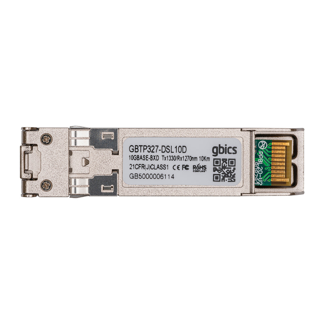 10GB-BX10-D - Extreme Compatible 10GBASE-BX10-D SFP+ 1330nm-TX/1270nm-RX 10km DOM Transceiver Module