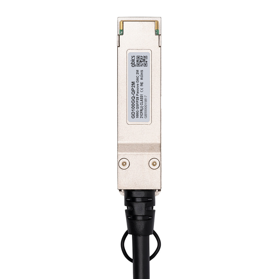 QSFP28-100G-CU2M - Huawei Compatible 2 metre 100G QSFP28 Passive Direct Attach Copper Twinax Cable