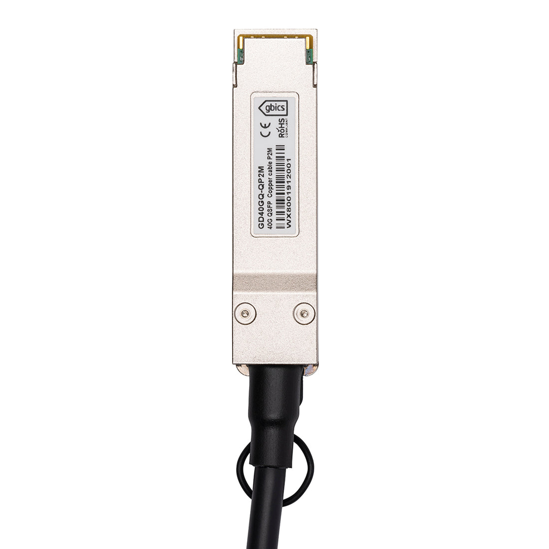 CBL-QSFP-40GE-PASS-1M - Dell Force10 Compatible 1 Metre 40G QSFP+ Passive Direct Attach Copper Cable