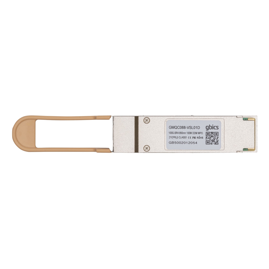 FG-TRAN-QSFP28-SR4 - Fortinet Compatible 100GBASE-SR4 QSFP28 850nm 100m MPO/MTP DOM Transceiver Module