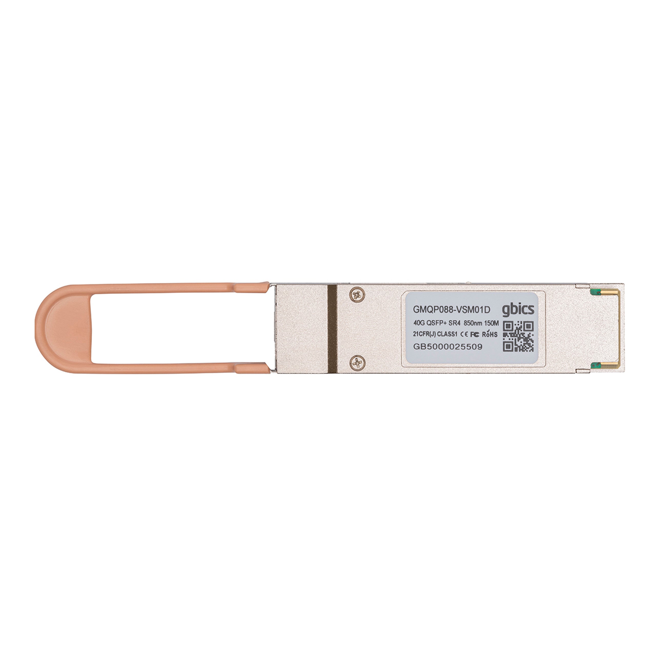 02310MHR - Huawei Compatible 40GBASE-SR4 QSFP+ 850nm 150m MTP/MPO DOM Transceiver Module