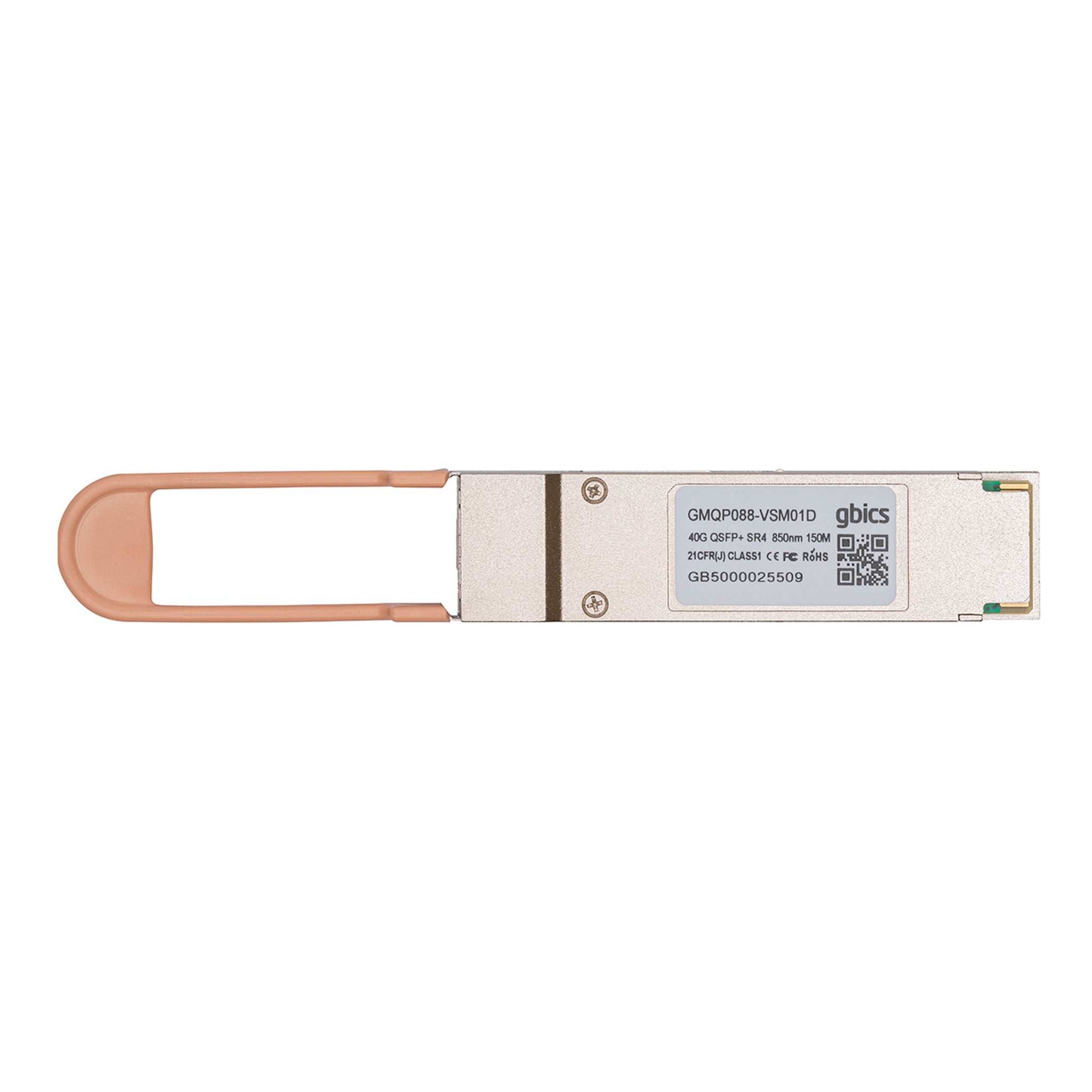 02310MHR - Huawei Compatible 40GBASE-SR4 QSFP+ 850nm 150m MTP/MPO DOM Transceiver Module