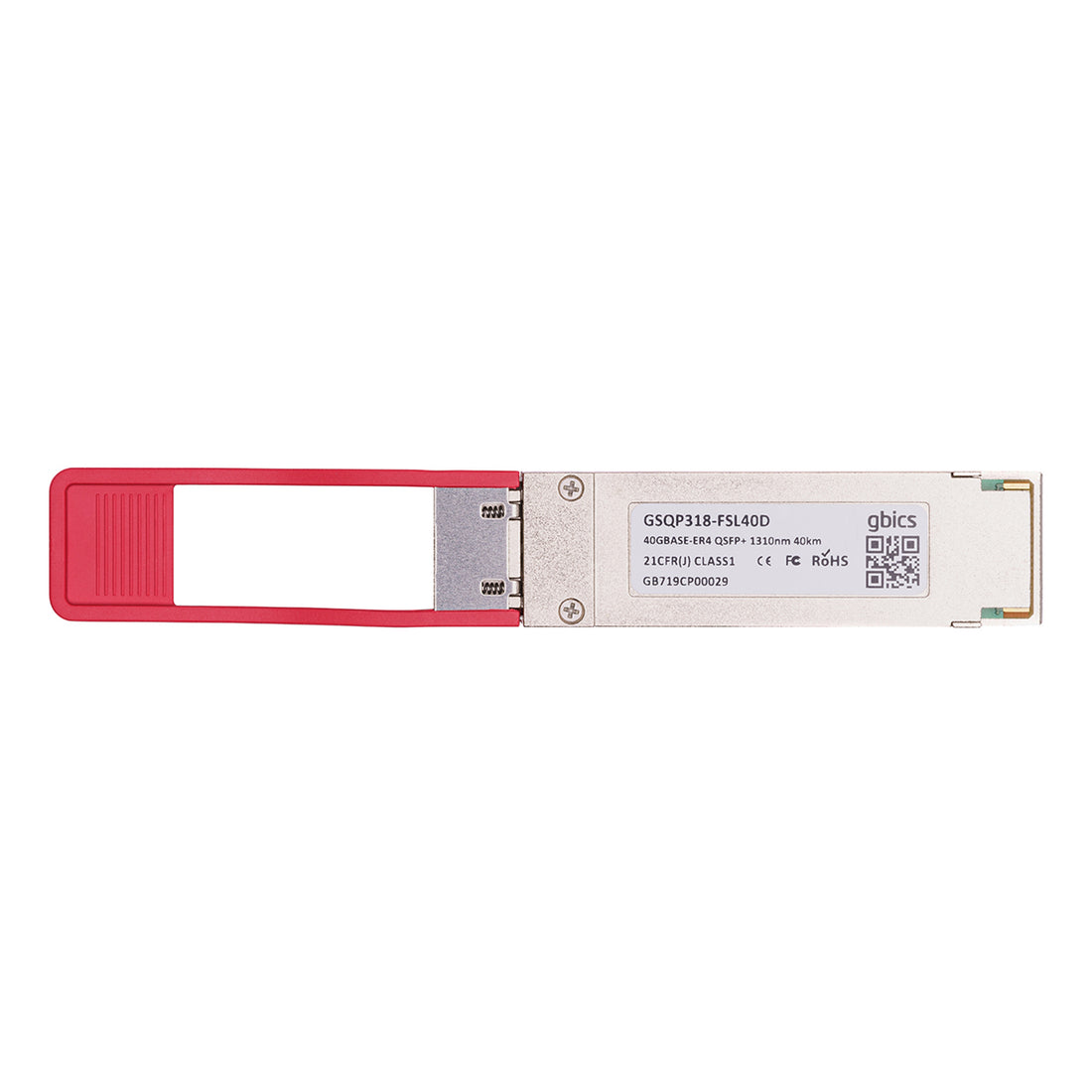 3HE11240AA - Alcatel-Lucent Nokia Compatible 40GBASE-ER4 QSFP+ 1310nm 40km LC DOM Transceiver Module