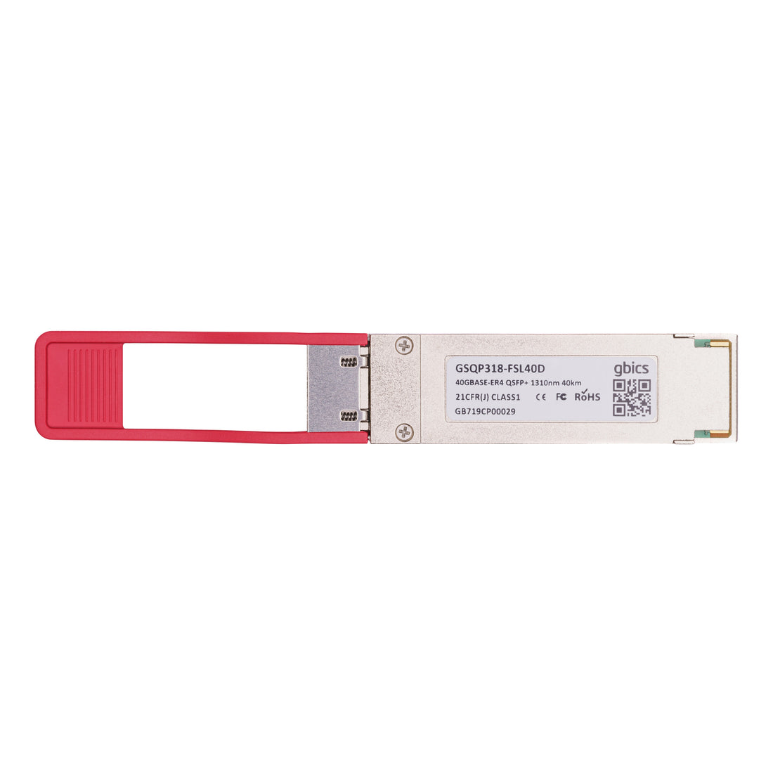 462-3624 - Dell Compatible 40GBASE-ESR4 QSFP+ 850nm 300m MTP/MPO DOM Transceiver Module