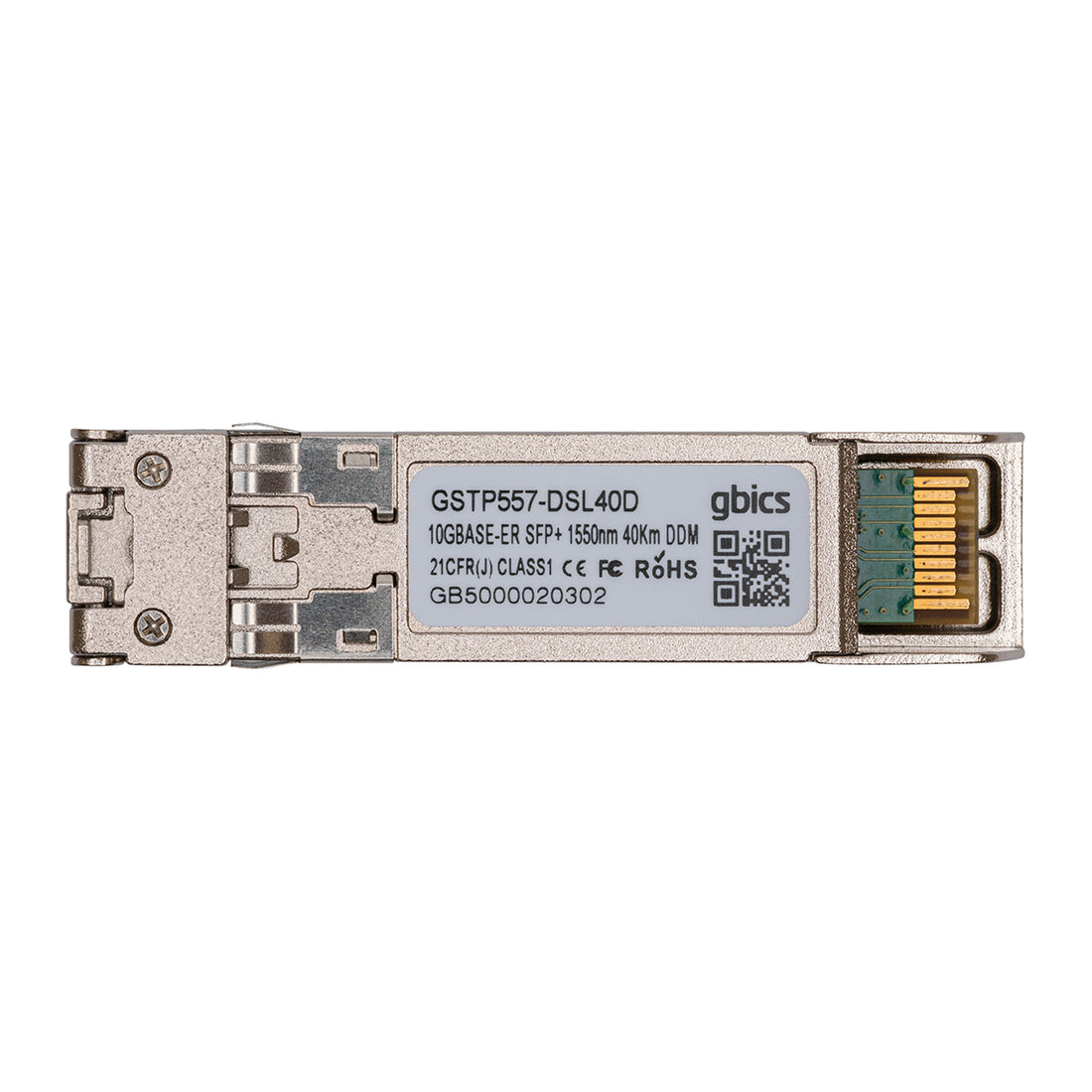 10GBASE-ER - Codable 10GBASE-ER SFP+ 1550nm 40km DOM Transceiver Module