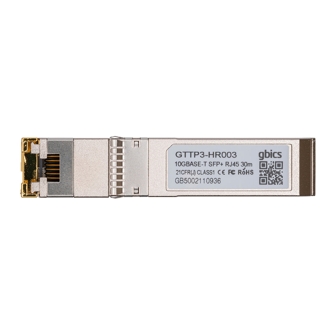 10G-SFPP-TX-LP-A Brocade/Ruckus Compatible 10GBASE-T SFP+ Copper RJ45 30m Transceiver Module