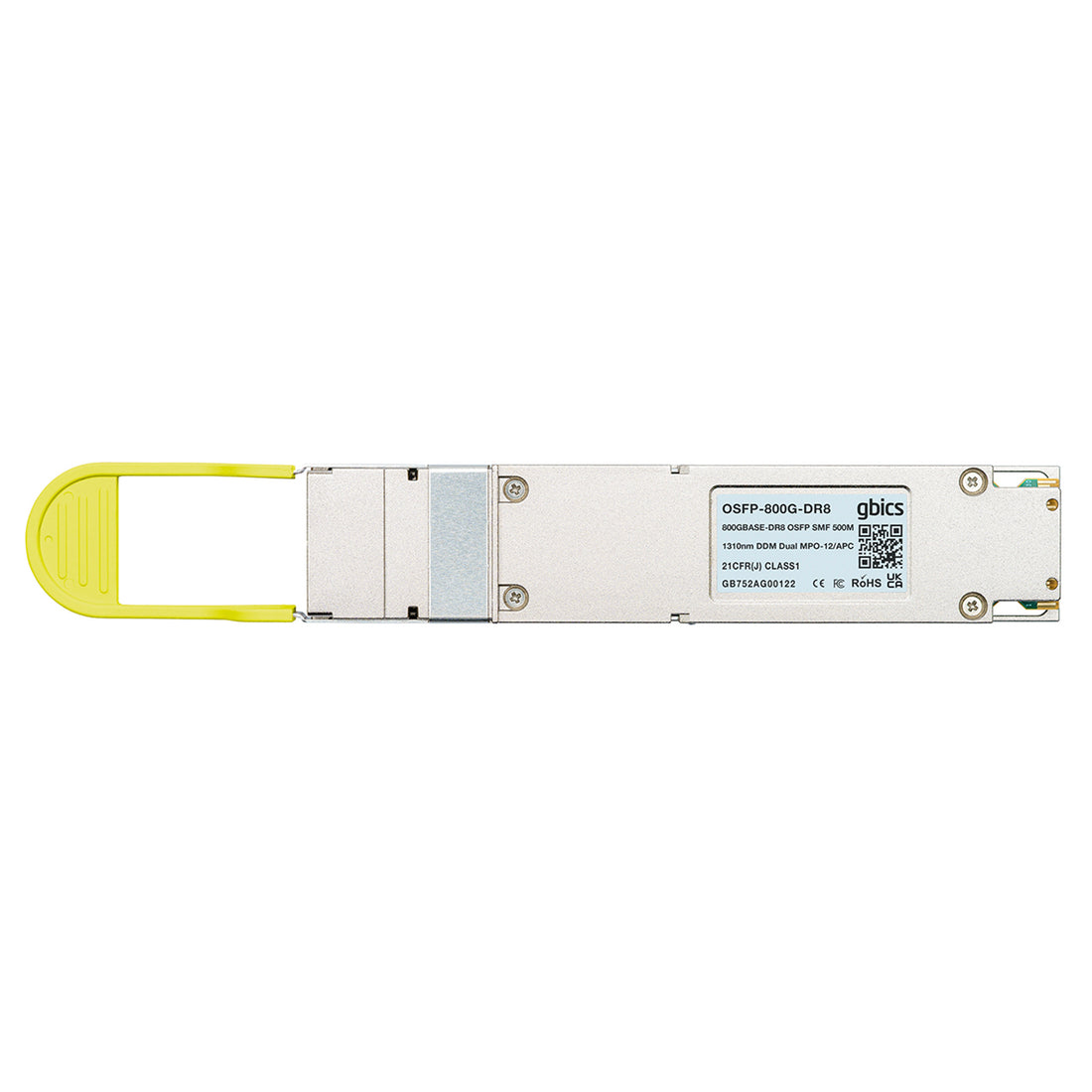 MMS4X00-NM NVIDIA Compatible 800GBASE-DR8 800Gbps Twin-Port OSFP 2x400Gb/s Single Mode DR8 500m Two MPO-12/APC Transceiver Module