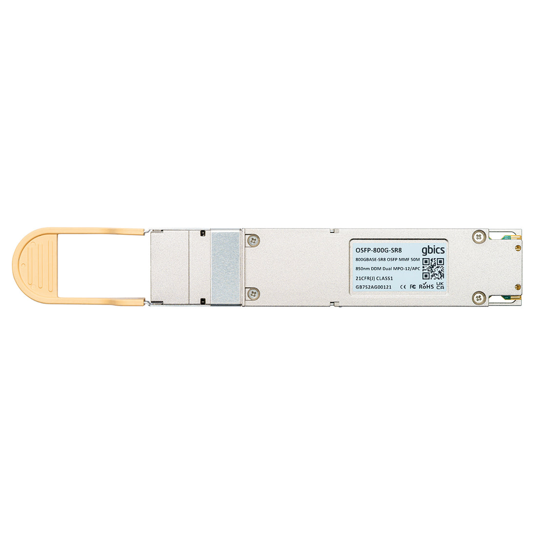 OSFP-800G-2VSR4 Arista Compatible 800GBASE-SR8 800Gbps Twin-Port OSFP 2x400Gb/s Multimode SR8 50m Two MPO-12/APC Transceiver Module