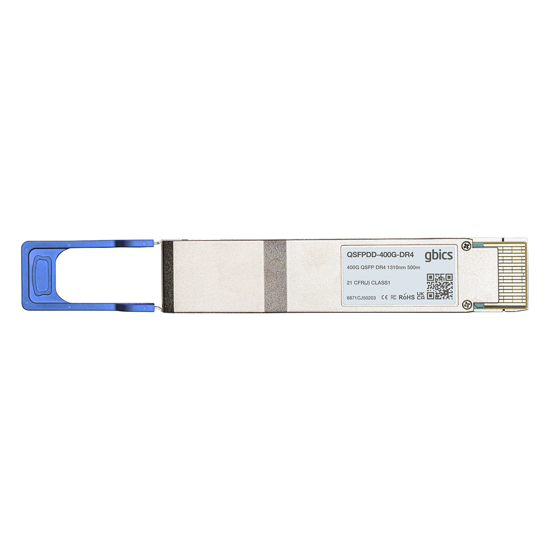 407-BCHY Dell Compatible 400G DR4 QSFP-DD PAM4 1310nm 500m DOM MTP/MPO SMF Transceiver Module