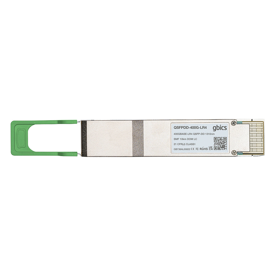 QDD-400G-LR4-S Cisco Compatible QSFP-DD PAM4 1310nm 10km DOM Duplex LC SMF Transceiver Module