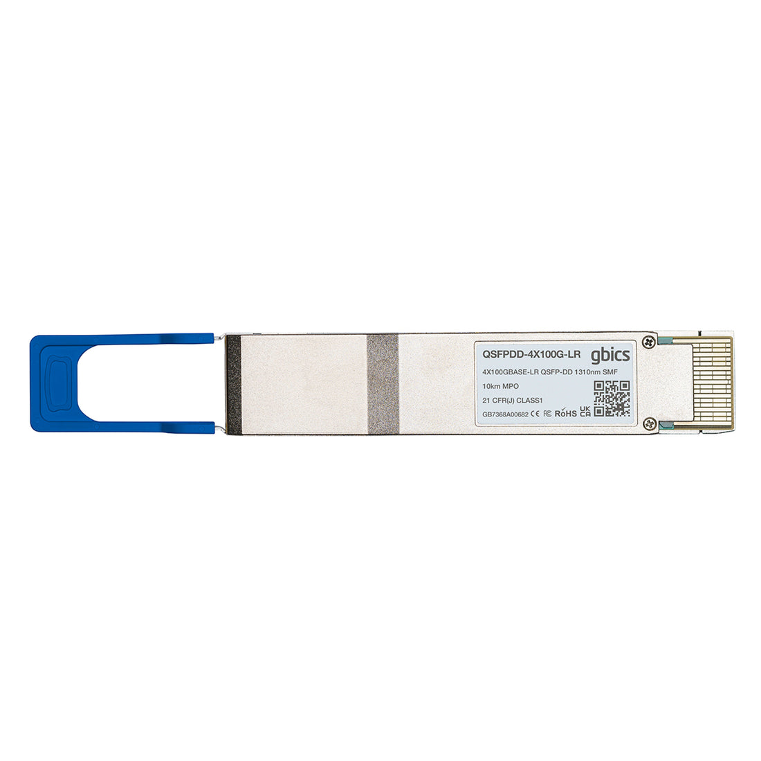 QDD-4X100G-LR-S Cisco Compatible QSFP-DD 1310nm 10km DOM MTP/MPO-12 APC SMF Transceiver Module