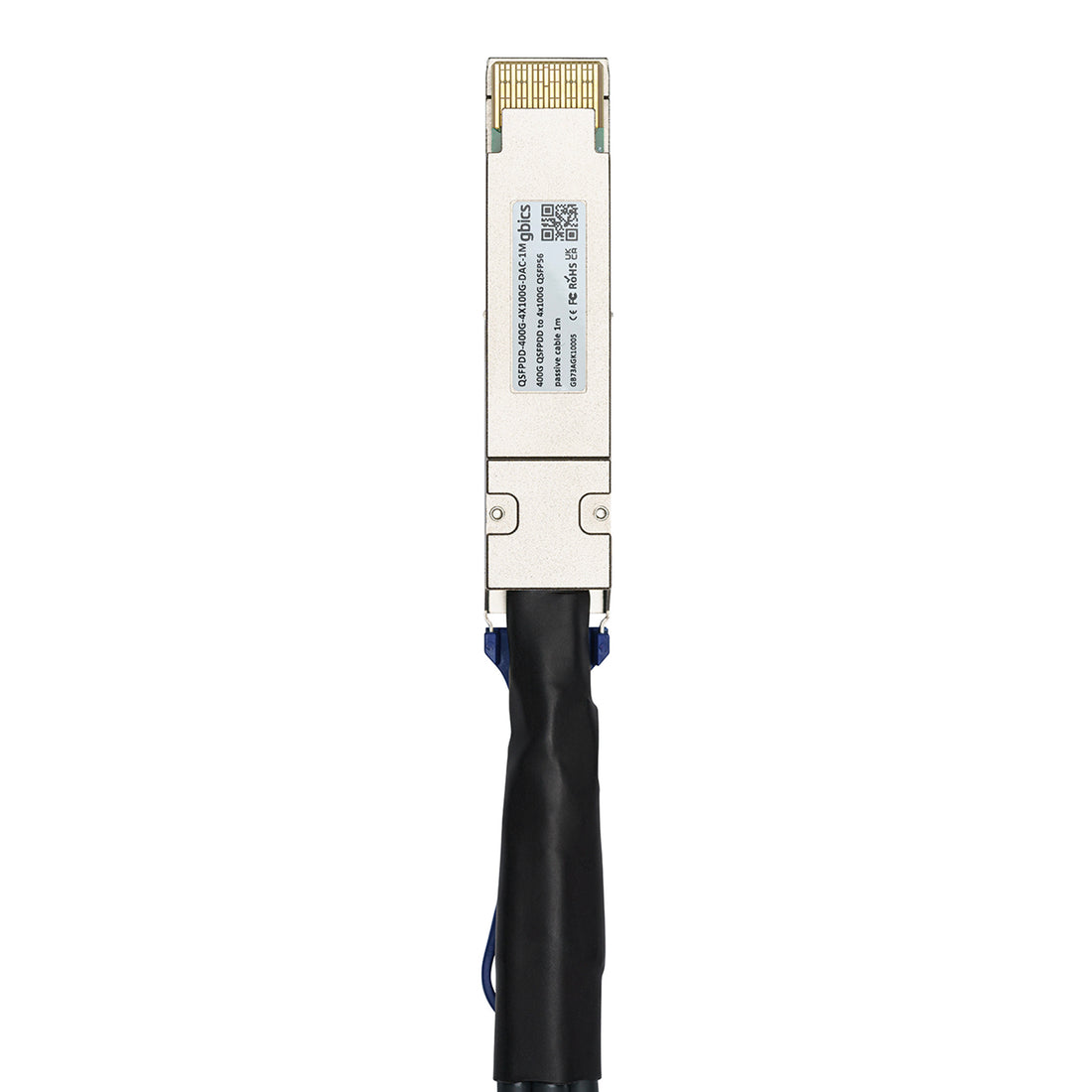 400G QSFP-DD to 4 x 100G QSFP56 Passive Copper Cable