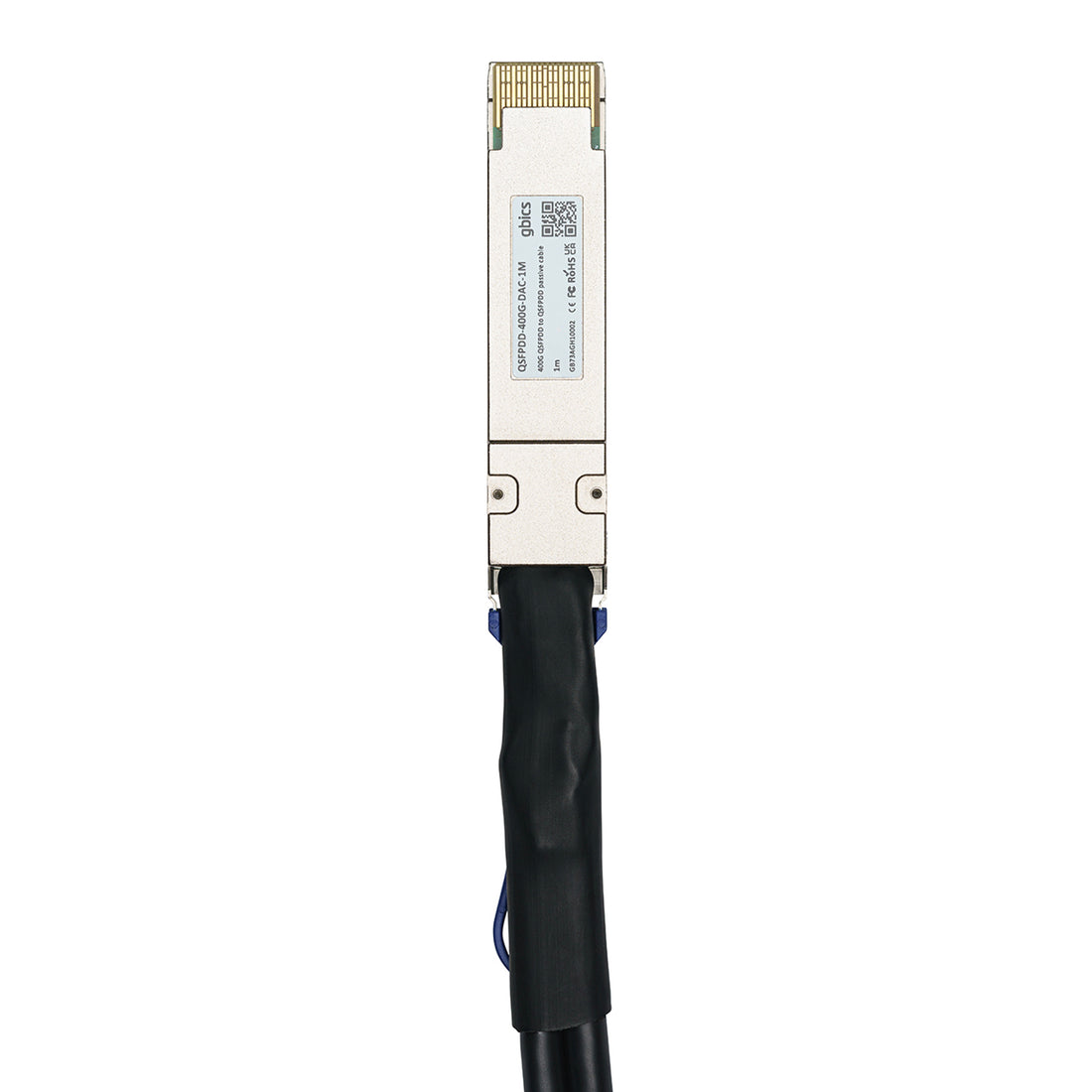 MCP1660-W002E26 NVIDIA Compatible 2M 400G QSFP-DD Passive Direct Attach Copper Twinax Cable